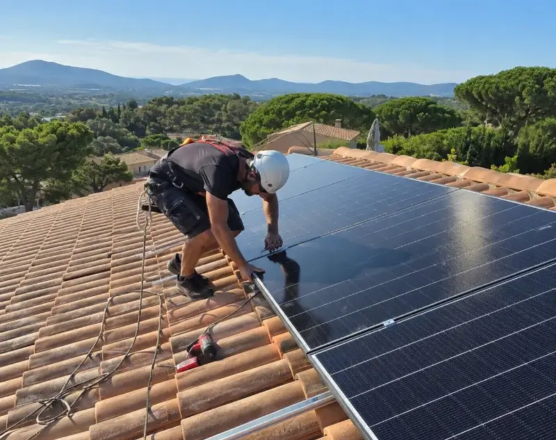 Installateur panneaux solaires Saint-Georges-d'Espéranche — pose photovoltaïque sur toiture
